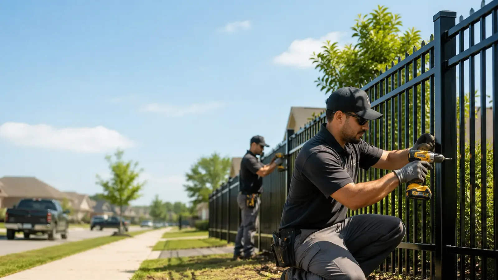Metal Fence Installation in Stillwater, OK
